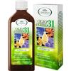 L'Angelica, Olio d'Erbe 31, Miscela di Oli Essenziali Multiuso 100% Naturale, Rinfrescante e Tonificante, Ideale Contro Affaticamento Muscolare, 100ml