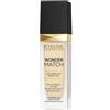 Eveline Cosmetics Wonder Match fondotinta adattivo, coprenza modulabile, finish satinato, formula oil-free con acido ialuronico, acqua termale ed estratto di açaí, 30 ml