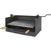 EL ZORRO Imex la Volpe 71519 Cassetto per barbecue con sollevamento e griglia in acciaio inox