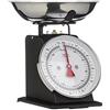 PREMIER Housewares Bilancia da Cucina, 5 kg, Nero Opaco e Acciaio Inox