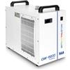 S&A EU Stock CW-5200TH 7L Refrigeratore di acqua industriale Genuine Industrial Water Chiller per macchina da taglio per incisore laser CO2 100W 130W 150W 180W