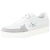 Calvin Klein Jeans Classic Cupsole Low Lth ML FAD YM0YM00885, Uomo, Grigio (Oyster Mushroom/Formal Grey), 40 EU