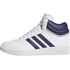 adidas Unisex - Adulto Hoops 4.0 Mid Shoes, Ftwr White Dark Blue Grey Two, 47 1/3 EU