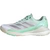 adidas Donna Crazyquick Boost Padel Shoes, Clear Mint/Silver Met./Pulse Mint, 40 2/3 EU