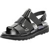 Kickers Neosinead, Sandali Bassi Donna, Nero, 41 EU