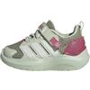 adidas Unisex - Bimbi 0-24 Lightorama Runner Infants Shoes, Tent Green/Core White/Linen Green, 25 1/2 EU
