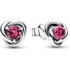 PANDORA Orecchini a bottone Cerchio Eternity Ottobre 292334 PANDORA C05 TAGLIA UNICA DONNA