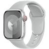 DONEGANI C1 per Cinturino Apple Watch 40mm 44 mm 46mm 42mm 45mm 41mm 38mm 49mm Se Ultra 2 Serie 10 9 8 7 6 5 4 3 Band Bracciale Sport Silicone, Luna grigia