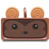 MOB - MOBILITY ON BOARD Altoparlante Bluetooth Adorable Scimmia - Piccola Cassa Portatile - Speaker Potente Cell o Pc - Wireless - Autonomia 6h - Carica Rapida - con Microfono per Tel - Design Moderno e Originale - MOB