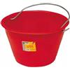 Maurer - Secchio Per Muratore In Pvc Colore Rosso Misura 34 Cm