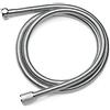 METAFORM Tubo Flessibile Doccia Ecoflex Doppia Aggraffatura in Acciao Inox 200 cm