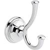 Delta Faucet 79735 Cassidy double Robe Hook, cromo lucido