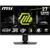 MSI MAG 272URDF E16, monitor gaming 27" 4K UHD (3840x2160), Rapid IPS, 0,5 ms, DisplayHDR 400, Eye Care, AI Vision, modalità duale, HDMI 2.1, DisplayPort 1.4a, supporto regolabile inclinazione/altezza
