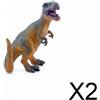 Set di 6 Statuette di Dinosauri, Giocattolo Educativo, Modello Preistorico,