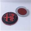 2 Pezzi Logo 74mm Compatibile con Alfa Romeo Nero Rosso Emblema Giulietta GT 159