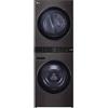LG WT1716BBF lavasciuga Libera installazione Caricamento frontale Nero