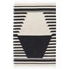 BROSTE COPENHAGEN - Tappeto Iselin - Nero - Cotone