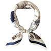 FONYVE Sciarpe 100% seta per uomo e donna, 53 cm, quadrate, in raso, per capelli, foulard.