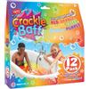 ZIMPLI 12 Crackle Baff Arcobaleno, trasforma magicamente l'acqua facendola scoppiettare, crepitare e cambiare colore. Giocattolo da bagno per bambini piccoli, giochi d'acqua