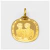 Gulino Gioielli Ciondolo "gemelli" in oro giallo 18 kt yellow gold pendant A.430