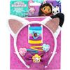 Joy Toy Joytoy Gabby's Dollhouse - Set di gioielli per capelli con orecchie di gatto, 5 fasce per capelli e 3 clip per capelli, 16,5 x 2 x 20,5 cm