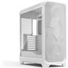 Fractal Design Meshify 3 White Tempered Glass Clear Tint - High Airflow PC Gaming Case - Mesh Front Panel - Three Momentum 14 Fans Included - Clean Interior