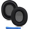 jghcsz Cuscinetti di ricambio per cuffie in tessuto di velluto compatibili con SteelSeries Arctis 3 5 7 Arctis Pro Headset Gaming Cuffie auricolari