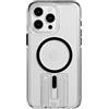 tech21 Evo Crystal Kick - Custodia protettiva per iPhone 15 Pro Max, compatibile con MagSafe, protezione dagli urti, colore: trasparente/nero