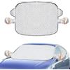 Bigqin Copertura Auto Magnetica 150x110 cm Protezione Neve Sole 4 Stagioni | 9 Magneti + Borsa | Antineve Antighiaccio Invernale | Protezione UV Estate | Installazione Facile 30 Sec | Universale 150x110