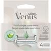 Gillette Venus Gillette Venere Macchina Depilazione Per Donna Per Inglese E Zona Intima, Confezione Da 4 Ricambi, Aiuta A Proteggere La Pelle Dall'Irritazione Dopo La Depilazione