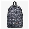 EASTPAK Zaino Scuola Padded Pak'r Nero e Bianco Graffiti
