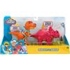 GIOCHI PREZIOSI Dino Ranch set 2 Personagi Articolati Biscuit e Angus