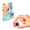 PHOTO CREATOR Mini Fotocamera Digitale Rosa Instant 1GB SD Card Ricaricabile 6 Colori Disponibili