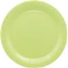 Piatti Color Party 42 Colorazioni Pastello 18cm x15 Pz Verde Mela