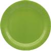 Piatti Color Party 42 Colorazioni Pastello 18cm x15 Pz Verde Salvia