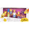 JAKKS The Simpsons set famiglia | Homer, Marge, Bart, Lisa, Maggie, Piccolo aiutante di Babbo Natale e Palla di neve