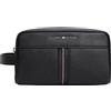 Tommy Hilfiger Uomo Beauty Case Central con Manico, Nero (Black), Taglia Unica