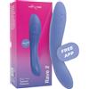 WE-VIBE Vibratore Punto G We-Vibe Rave 2 — Silicone, Blu