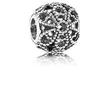 Pandora Offen gearbeitetes Metallperlen-Blüten Charm 791282 Pendente