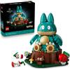 LEGO Pokémon Munchlax Figure - Building Set for Adults - Anime Model Kit w/Posab