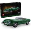 LEGO Icons Jaguar E-Type - Classic Sports Car Model Kit for Adults - incl. Inlin
