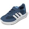 adidas Unisex - Bambini e Ragazzi Run 70s 2.0 Shoes Children, Dusky Ink/Ftwr White/Dusky Petrol, 32 EU