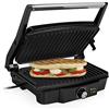 Tristar GR-2852 Grill a Contatto Griglia elettrica, 1500 W, Acciaio Inossidabile, Nero