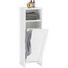SoBuy Mobile Bagno Salvaspazio con Sacco Portabiancheria