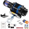 Anbull Verricello Elettrico 12V 4500 LBS/ 2T Sintetico 15m IP67 2,6 kW