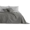 DecoKing Acciaio Grigio Antracite, Argento Coperta zweiseitig pflegeleicht Steel Silver Grey Dimgray Axel, Poliestere, Stahl Silber, 200 x 220 cm