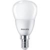PHILIPS LED E14 Sfera, confezione da 3 lampadine, equivalente a 40 W, lampadine LED smerigliate, Plastica, Luce Bianca Calda 2700K, LED a risparmio energetico con lunga durata