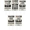 Rubie's Harry Potter Wanted Poster Signs Lawn Décor, taglia unica, come mostrato