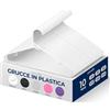 SereneLife 10 Grucce Appendiabiti Premium, Salvaspazio, Appendiabiti Ultra Sottile Antiscivolo, Stampelle Armadio per Camice, Maglioni, Felpe, Abiti e Vestiti Bambini, Robuste e Leggere