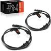 Frankberg 2x Sensore Velocità Ruota avanti sinistro destro 2049057900 | Compatibile con Mercedez-Benz Classe C T-Model S204, Berlina W204, Coupé C204; con cavo, 2-Poli, Sensore Hall, 2049052905